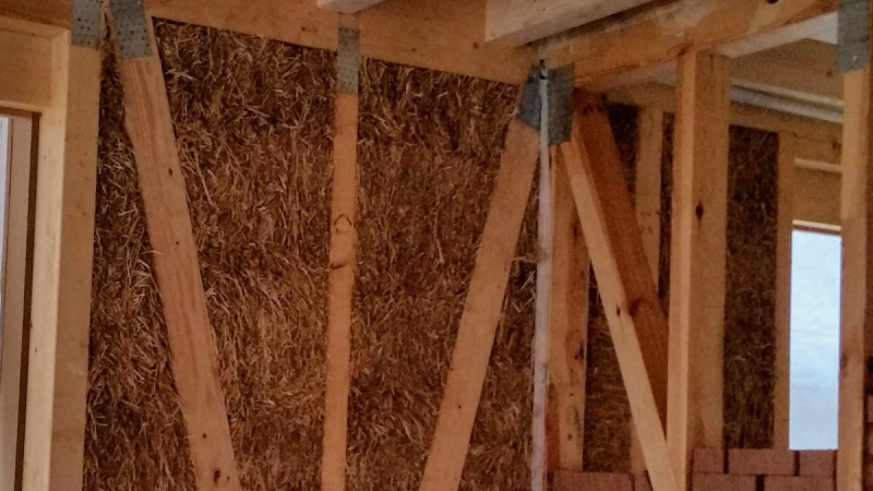 Strohballen Hausbau Strohballenhaus